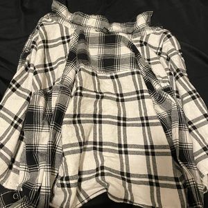size s plaid flannel